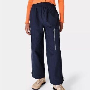 Sweaty Betty Navy Cargo Pants